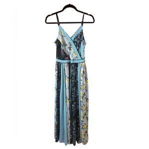 INC Floral Maxi Dress bohemian Fairycore boho romantic coquette woman size 6